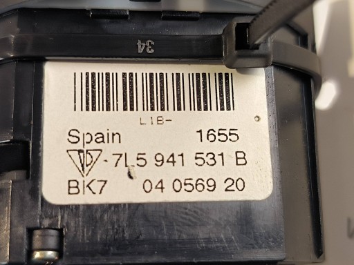 interruttore luci 7L5941531B PORSCHE CAYENNE e 9PA
