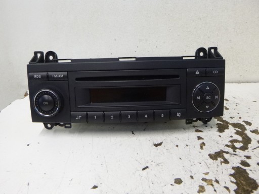 Radio Becker CD Audio 5 Mercedes W169 W245 A1698200886 BE9012 + Instrukcja