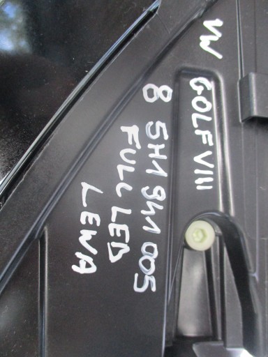 light left front VW Golf VIII 8 Full LED 5H1941005