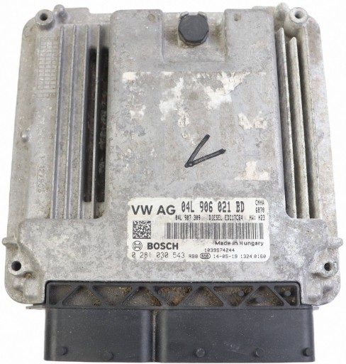 AUDI A6 C7 module unité de commande électronique uce moteur 2.0 TDI 04L906021BD 0281030543