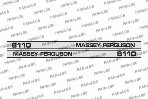 MF8110 - НАБОР НАКЛЕЕК MASSEY FERGUSON 8110