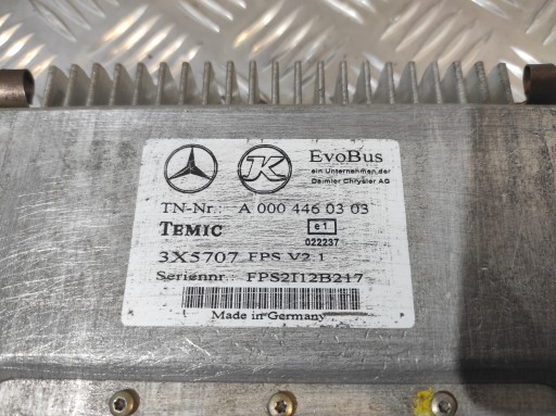 control unit module MERCEDES 3X5707 FPS V2.1 A 000 446 03 03 EVOBUS