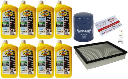 PENNZOIL 0W20 7,6 + ФІЛЬТРИ SILVERADO 5,3 6,2 14-18