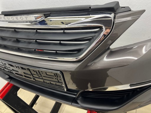 PEUGEOT 308 II T9 bumper front complete 4XPDC LED W colour KKSD
