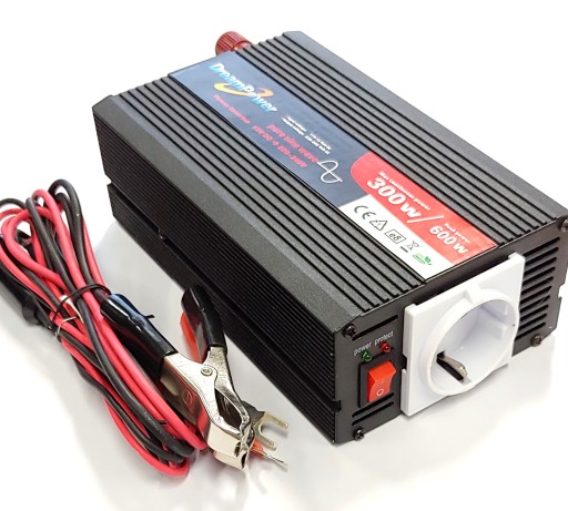 АВТОМОБІЛЬНИЙ ІНВЕРТОР 12V 230V 300W / 600W SINUS