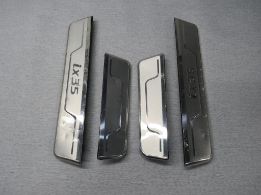 HYUNDAI IX35 НАКЛАДКА НА ПОРІГ ХРОМ