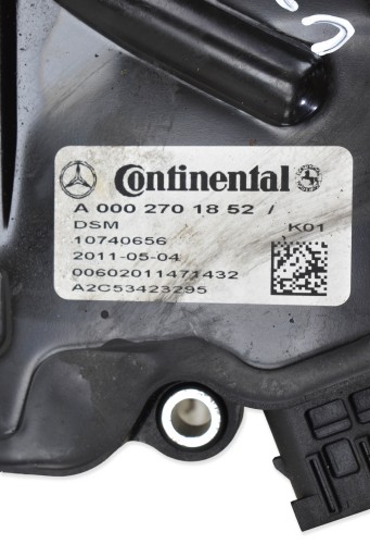 Bedienteil Getriebe MERCEDES E W212 CLS W218 2.2 CDI A0002701852