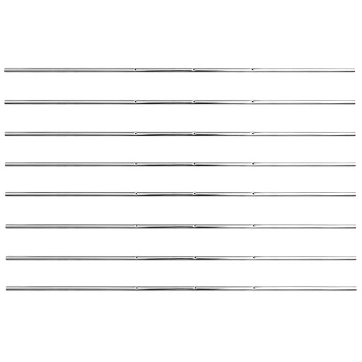 Штанги для настільного футболу, 8 шт, 15,9 мм