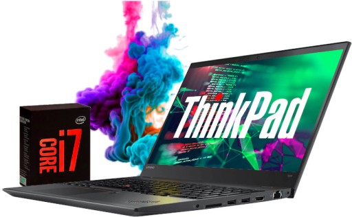 LENOVO ThinkPad T570 i7-7500U 500 NVMe FHD IPS W10 KLAW US W10/W11+OFFICE