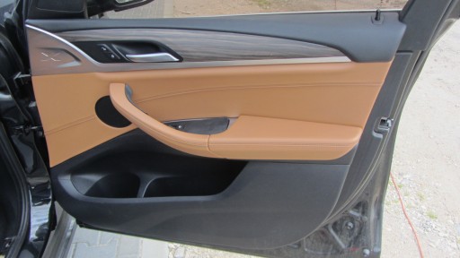 BMW X3 G01 right front front side door of the passenger BRAZOWY COGNAC 7936674
