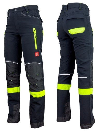 HV гибкие светоотражающие софтшелл рабочие брюки