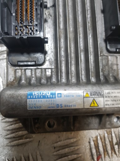Computer DES MOTORS Bedienteil OPEL MERIVA A 8980741470 98074147