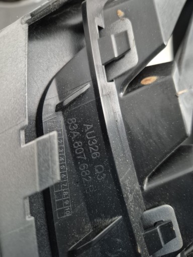 griglia Paraurti Destro AUDI Q3 II 83A807682B