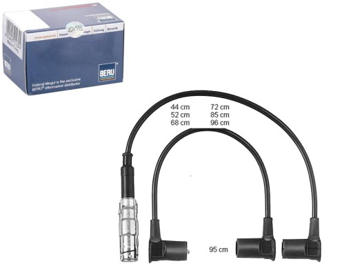 ZEF558 - Кабели зажигания mercedes e class w124 e 300 4-м