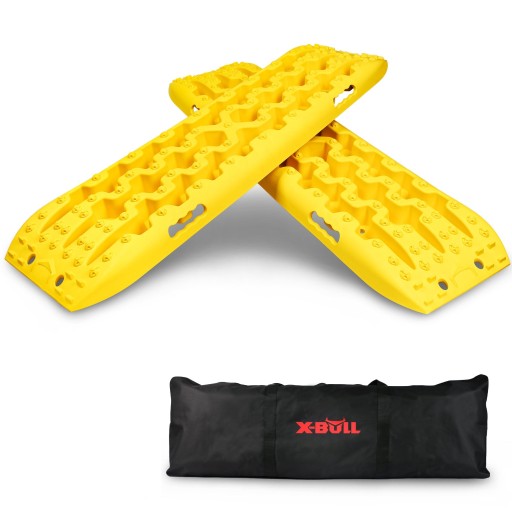 SAND STRAPS + X-BULL BAG MUD SNOW 4x4 OFF-ROAD YELLOW 10Ton