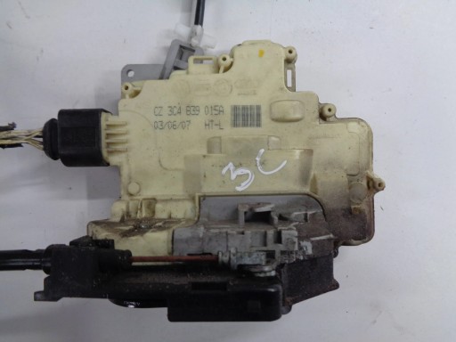 3C4839015A - VW PASSAT B6 замок двери левый задний