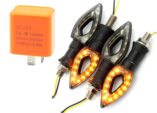 Светодиодные указатели поворота 4 шт. + автоматический выключатель