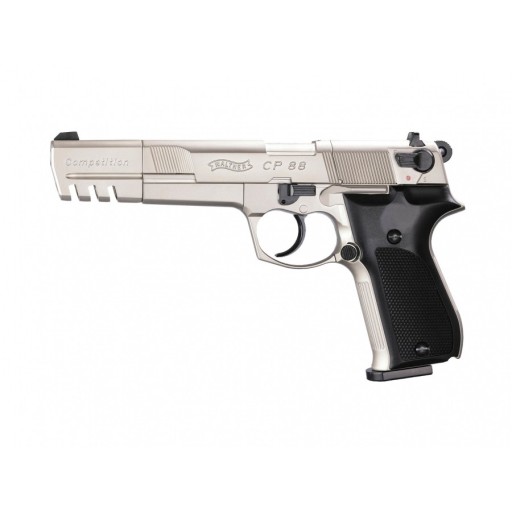 Пневматична зброя Walther CP88 Competition нікель 4,5 мм