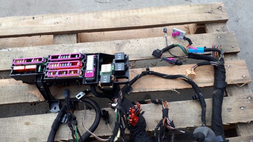 S7 4G A7 wiring bundle KAMERY bonnet WTYCZKI