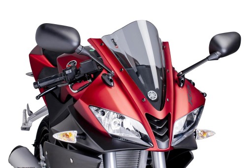 Puig 4637h лобове скло гонки дим Yamaha YZF-R125 08-18