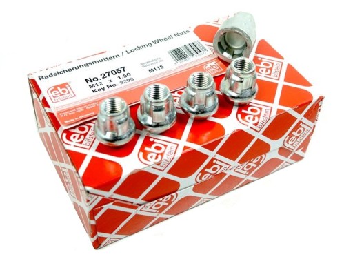 КРЕПЕЖНЫЕ БОЛТЫ ДЛЯ КОЛЕС FORD FIESTA FOCUS 2 3