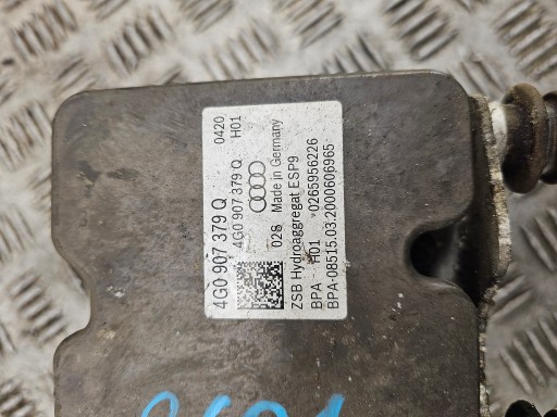 Servo frein ABS AUDI A6 C7 2.0 TDI 4G0907379Q