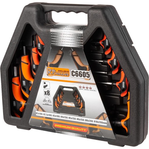 RICHMANN ШЕСТИГРАННЫЕ КЛЮЧИ РУЧКА T 8 ELEM.