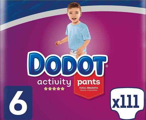 Підгузки Dodot Activit р.6 (15+ кг) 111 шт