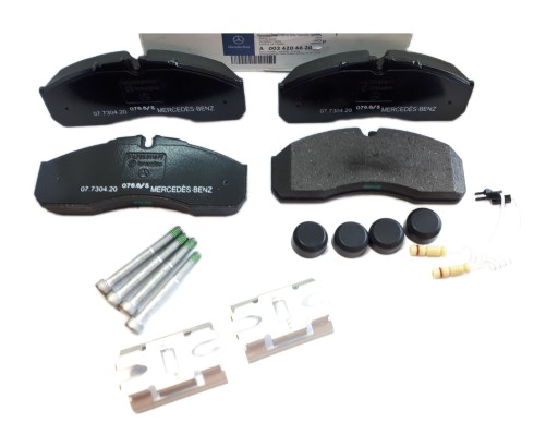 0034204620 - ГАЛЬМІВНІ КОЛОДКИ ПЕРЕДНІ MERCEDES SPRINTER 01-