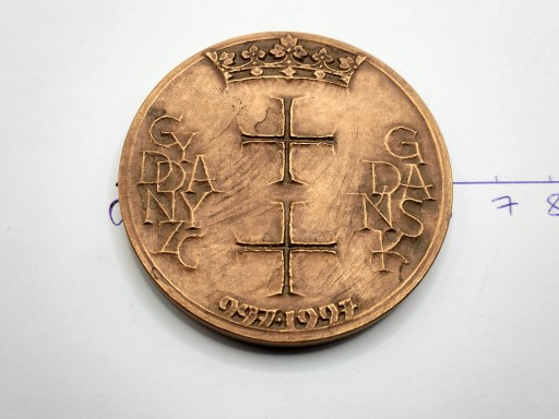 MEDAL 1000 LAT GDAŃSKA NR 1152