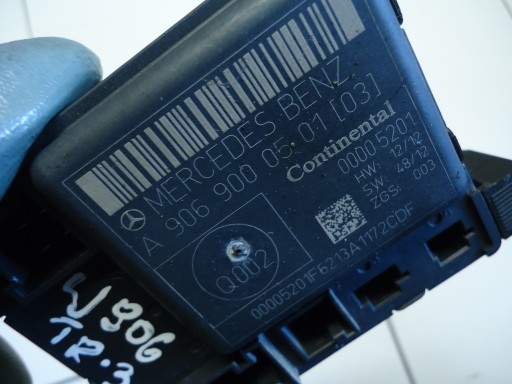 MERCEDES SPRINTER W906 module door A9069000501