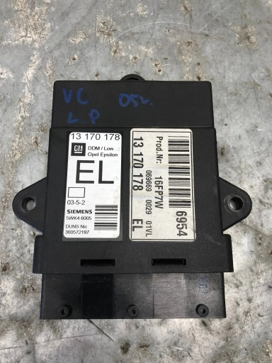 module door left front OPEL VECTRA C KOMBI 13170178