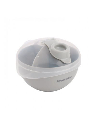 КОНТЕЙНЕР ДЛЯ СУХОГО МОЛОКА CANPOL, 3 ВІДДІЛЕННЯ, СІРИЙ