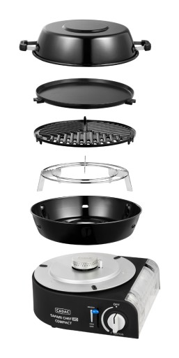 CADAC SAFARI CHEF 30 КОМПАКТНЫЙ ГАЗОВЫЙ ГРИЛЬ