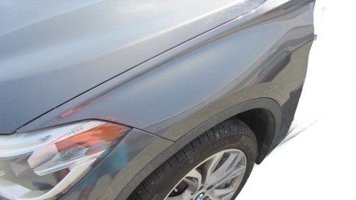 BMW X1 F48 MINERAL GRAU B39 fender left front front grey 7427299