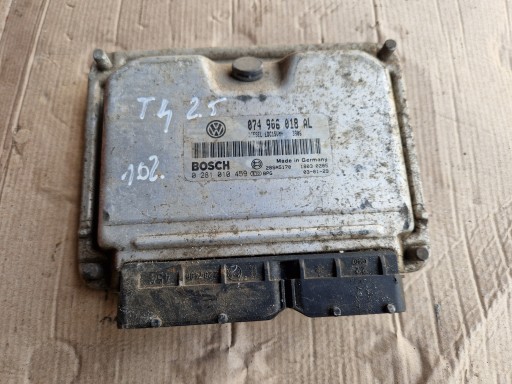 Компьютер двигателя vw t4 2.5 tdi 074906018al 0281010459
