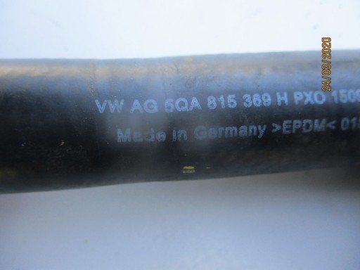 tömlö cső, csővezeték vizek 5QA815369H