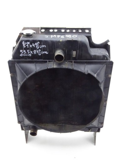 MASSEY_FERGUSON_6170_6180_CHŁODNICA_WODY - MASSEY FERGUSON 6170 6180 КУЛЕР ДЛЯ ВОДЫ