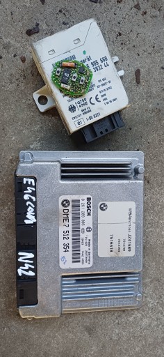 Стартерний комплект комп'ютера контролера двигуна bmw 7512354