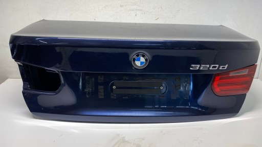 BMW 3 F30 sedan trunk door boot cover colour A89 IMPERIALBLAU