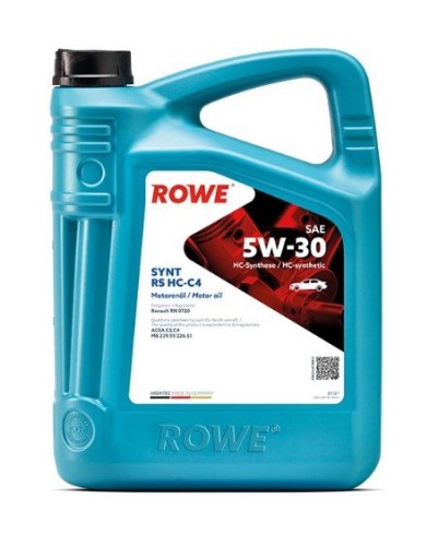 ROWE HIGHTEC SYNT RS OIL 5W-30 HC-C4 5L ROWE RENA