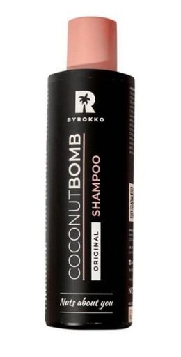 Byrokko Shine Brown Coconut Bomb Shampoo Šampon kokosový 200 Ml