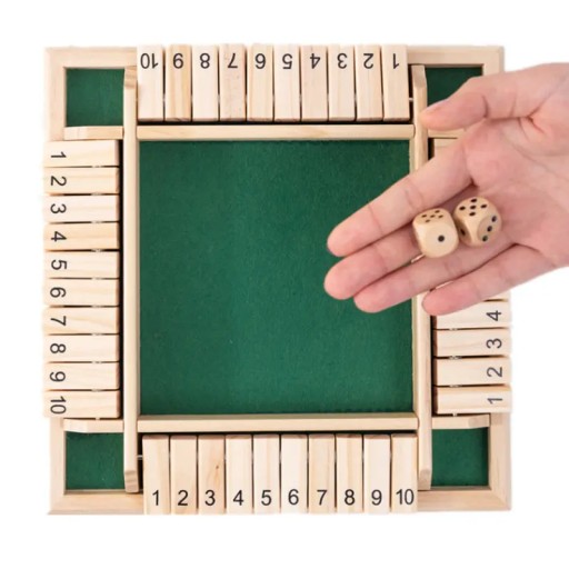 ДЕРЕВ'ЯНА ДОЩКА DICE DICE НАБІР