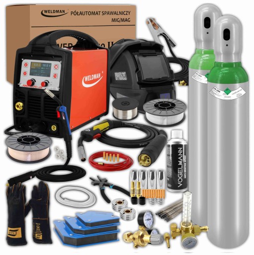 Комплект WELDMAN POWER MIG 210 LCD SYNERGY MIGOMAT