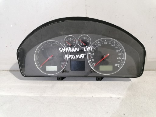 VW Sharan and lift FL dials dials