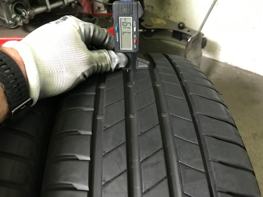 2 tyres summer 205/55R17 91W Bridgestone T005 7mm