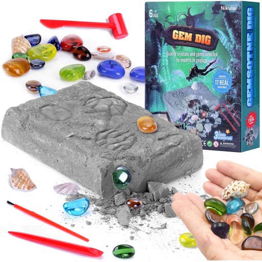 НАБІР ДЛЯ РОЗКОПКИ КРИСТАЛІВ АЛМАЗНОЇ ШАПИ