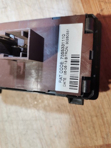 switch of the level of the lights FIAT DUCATO PEUGEOT BOXER II 7355331110