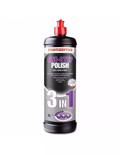 Menzerna 3in1 One Step Polish 1L - полировальная паста 3в1
