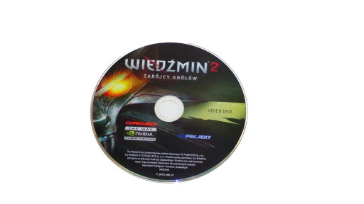 WIEDŹMIN 2 ZABÓJCY KRÓLÓW VIDEO DVD